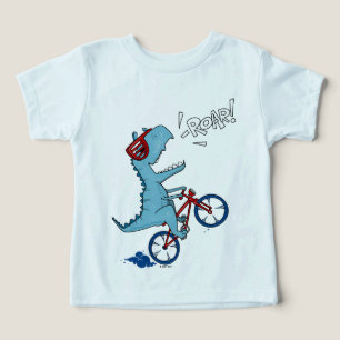 Biking T-Rex Roar