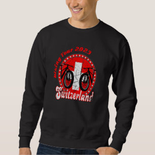 Biking Tour 2023 Switzerland Austria MTB Holiday B Sweatshirt