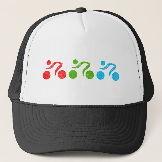 Biking Trucker Hat (Front)