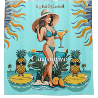 Bikini Babe Big Hat- Big Cocktail Thunder_Cove