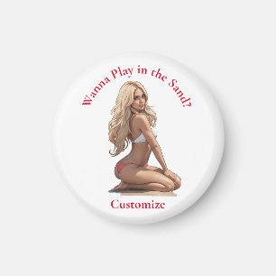 Bikini Beach Girl Thunder_Cove  Magnet