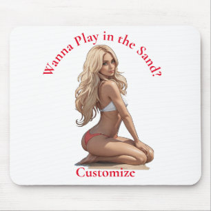 Bikini Beach Girl Thunder_Cove  Mouse Pad