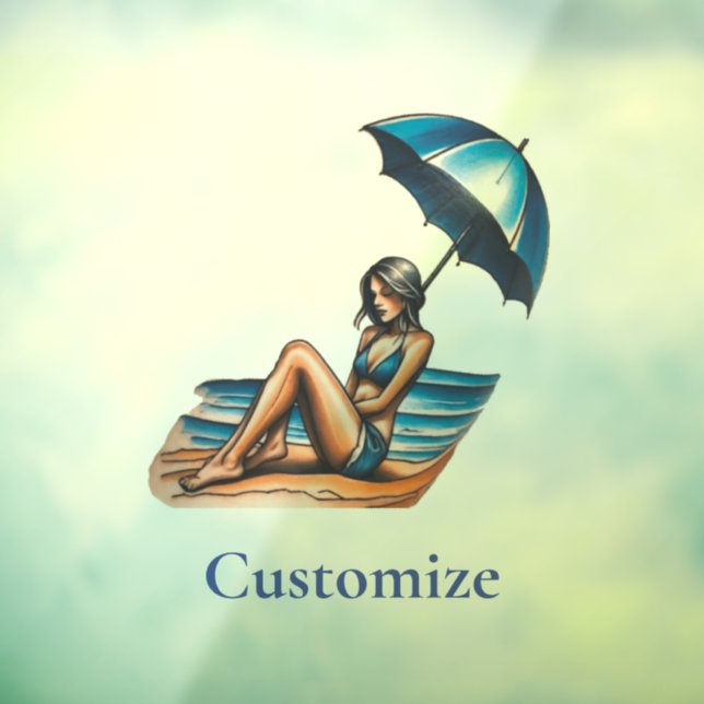 Bikini Girl Beach Napping Thunder_Cove  (Sheet 3)