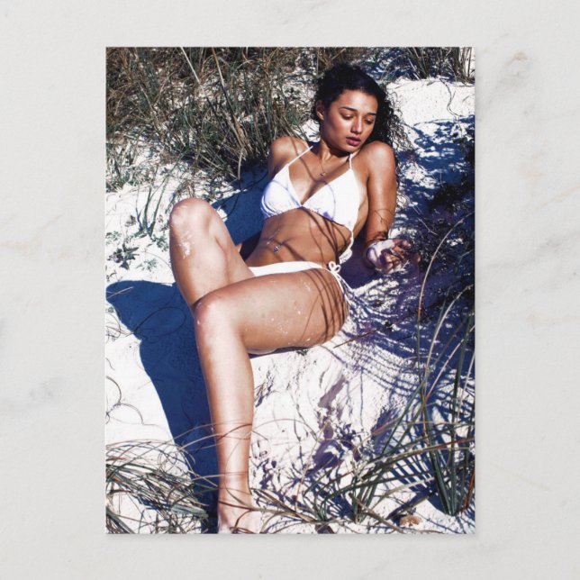 Bikini Girl Photo Postcard (Front)