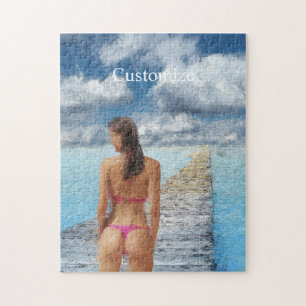 Bikini Girl Thunder_Cove Jigsaw Puzzle