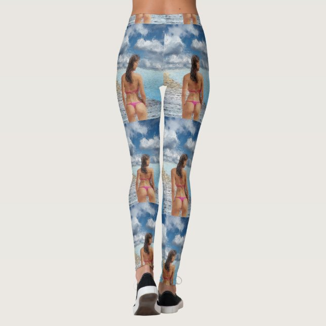 Bikini Girl Thunder_Cove Leggings (Back)