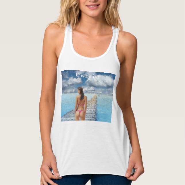Bikini Girl Thunder_Cove  Singlet (Front)