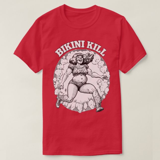 Bikini Kill Original Fan Artwork T-Shirt (Design Front)