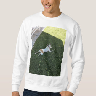 bikini pearl sweatshirt