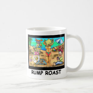 Bikini Rump Roast Funny Offbeat Tees & Gifts Coffee Mug