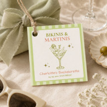 Bikinis and Martinis Bachelorette Party Beach Bach