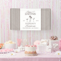 Bikinis and martinis Elegant vintage bachelorette