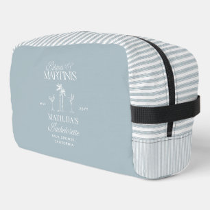 Bikinis and martinis Elegant vintage bachelorette Dopp Kit