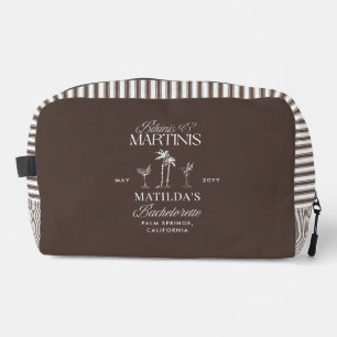 Bikinis and martinis Elegant vintage bachelorette Dopp Kit