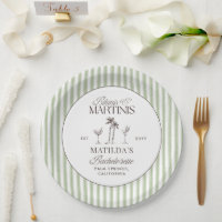 Bikinis and martinis Elegant vintage bachelorette