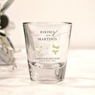 Bikinis & Martinis Bridal Shower Bachelorette Shot Glass