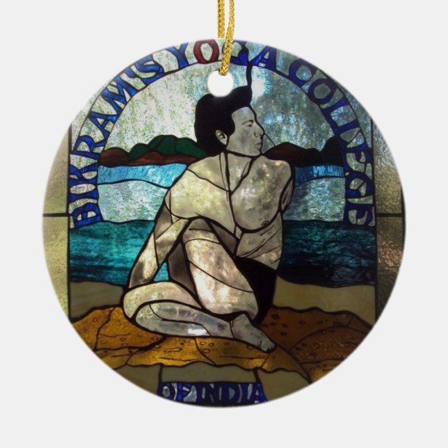 Bikram Yoga Hanging Ornament (Front)