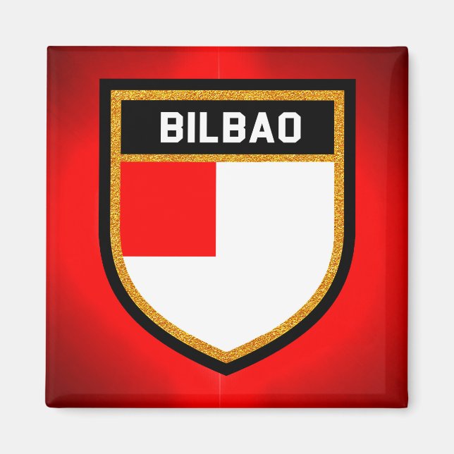 Bilbao Flag Magnet (Front)
