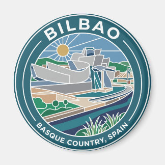 Bilbao Guggenheim Museum Spain Magnet