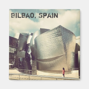 Bilbao Spain Fridge Magnet