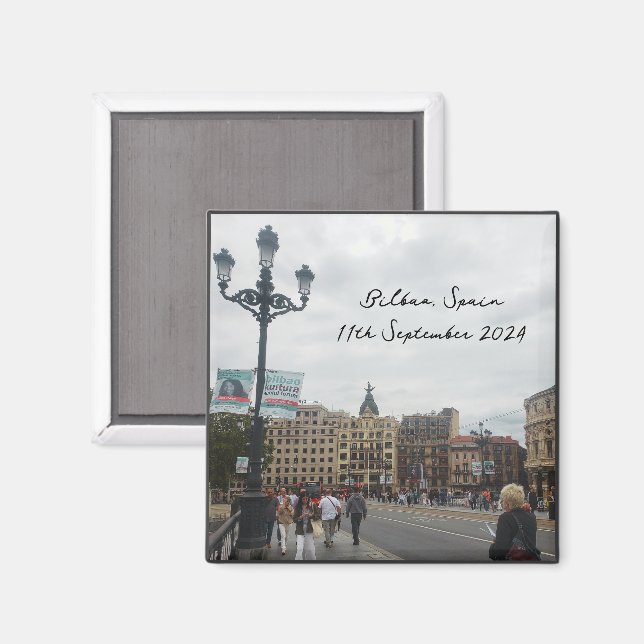Bilbao, Spain  Magnet (Front/Back)
