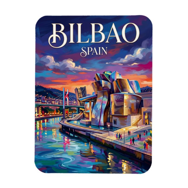 Bilbao Spain Magnet (Vertical)