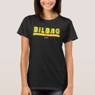 Bilbao Spain Spanish Flag Espana Tourist Souveni T-Shirt