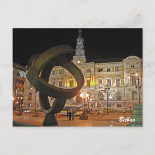 Bilbao Town Hall Postcard