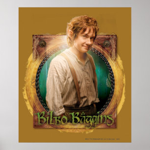 BILBO BAGGINS™ Character with Name Poster