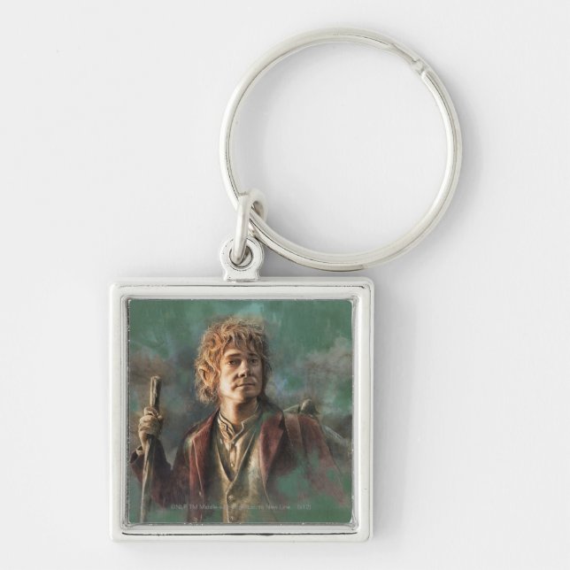 BILBO BAGGINS™ Illustration Key Ring (Front)