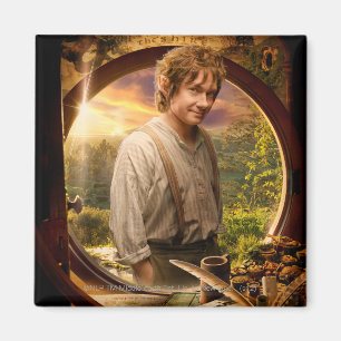 BILBO BAGGINS™ in Shire Collage Magnet