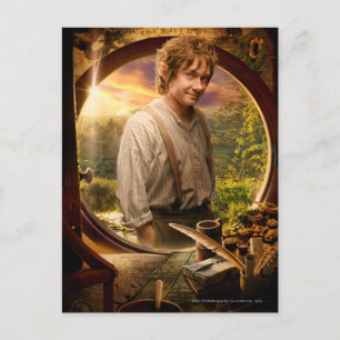 BILBO BAGGINS™ in Shire Collage Postcard