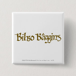 BILBO BAGGINS™ Solid 15 Cm Square Badge