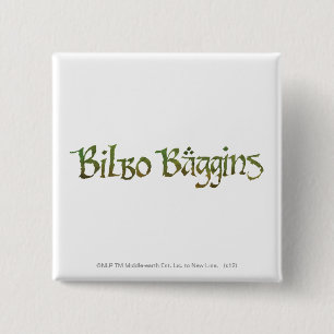 BILBO BAGGINS™ Textured 15 Cm Square Badge