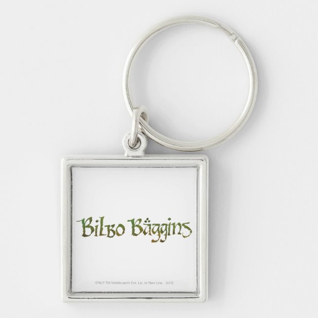 BILBO BAGGINS™ Textured Key Ring (Front)