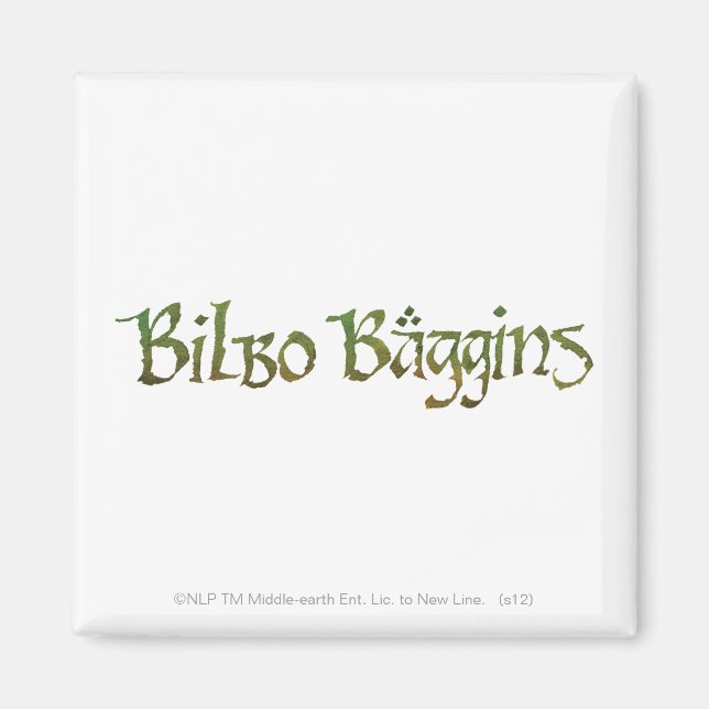 BILBO BAGGINS™ Textured Magnet (Front)