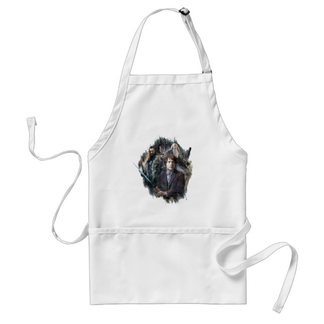 BILBO BAGGINS™, THORIN OAKENSHIELD™, & Gandalf Standard Apron (Front)