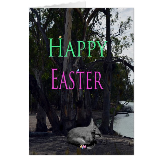 Bilby Happy Easter Greeting (Front)