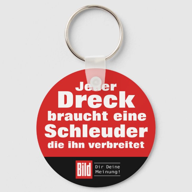 Bild dir deine Meinung Key Ring (Front)