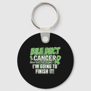 Bile Duct Cancer Awareness Ill Finish This Fight Key Ring