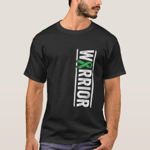 Bile Duct Cancer Warrior Gallbladder Awareness Rib T-Shirt