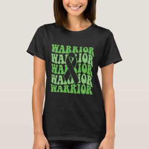 Bile Duct Cancer Warrior Green Ribbon Awareness T-Shirt