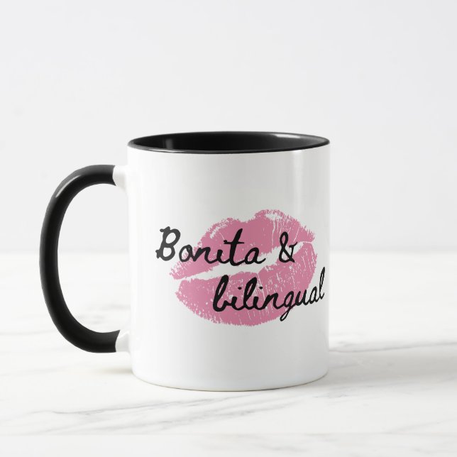 Bilingual and Bonita Mug (Left)