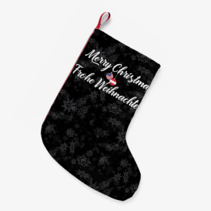 Bilingual Austrian American Xmas Stocking