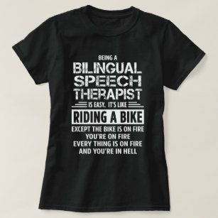 Bilingual Speech Therapist T-Shirt