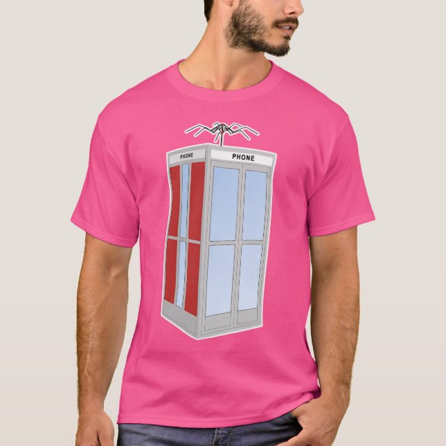 Bill And Ted Phonebooth T-Shirt (Front)
