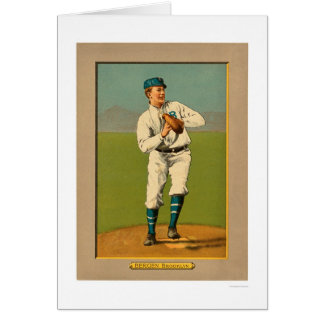 Bill Bergen Dodgers Baseball 1911