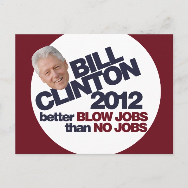 Bill Clinton 2012 Postcard (Front)