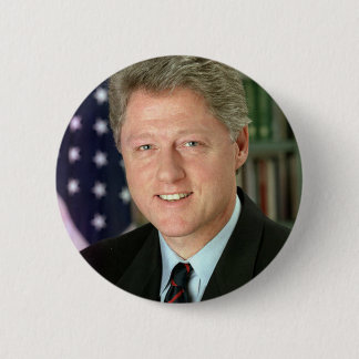 Bill Clinton 6 Cm Round Badge