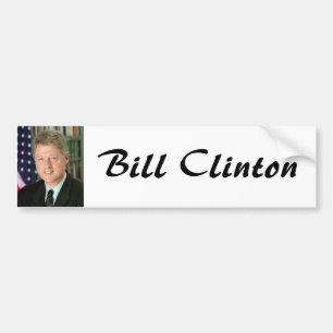 Bill Clinton Bumper Sticker